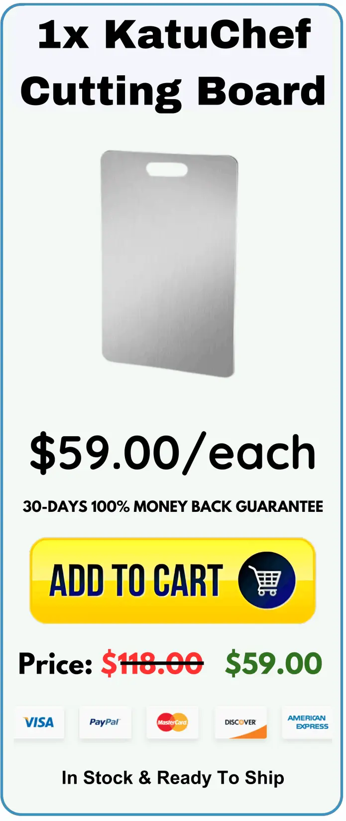 KatuChef Cutting Board price 